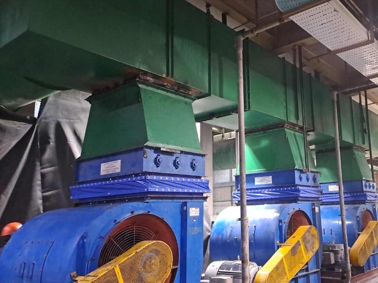 Válvulas de enfriamiento en industrias vidrieras, acereras, metalúrgicas y cementeras